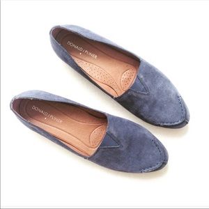 {Donald J. Pliner} Blue Loafers